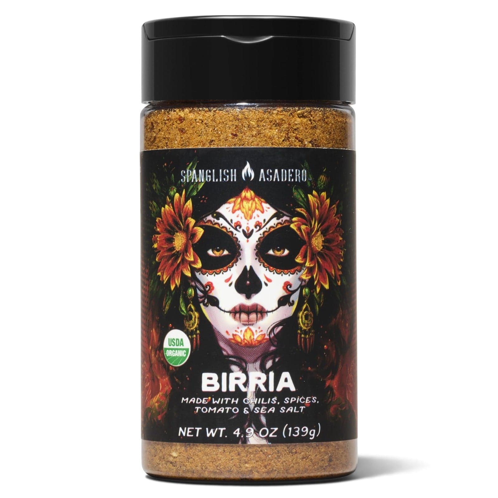 Spanglish Organic Birria Seasoning, 4.9 oz (Multipack Options up to 6)
